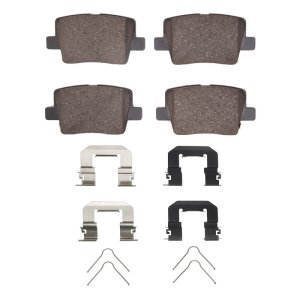 Genesis G90 Brake Pads - Rear - R1 Concepts - Optimum OE Pads & Hardware Kit - `19-`22 Genesis G90 Brake Pads - Rear - R1 Concepts - Optimum OE Pads & Hardware Kit - `19-`22